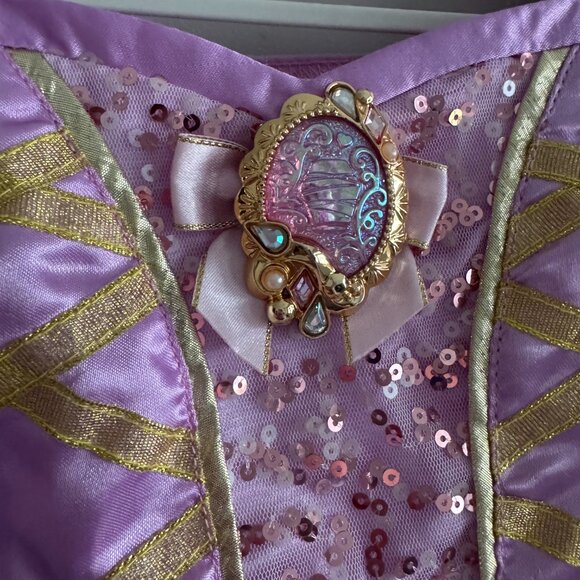 Disney Princess Rapunzel Tangled Deluxe Costume, Size 4 - Picture 3 of 10